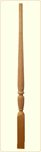 Victorian Fluted Pin Top Baluster